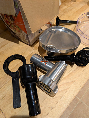 Kenwood food mincer attachment - food,